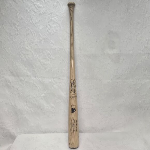 Louisville Slugger 180 Wood Bat Flame Tempered Grand Slam Jeff Bagwell Vintage - Picture 1 of 9